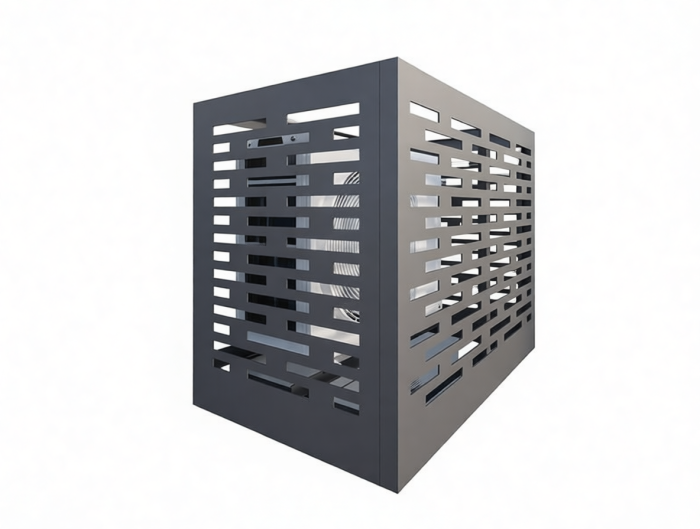 Зачем нужна защитная корзина для наружного блока кондиционера?